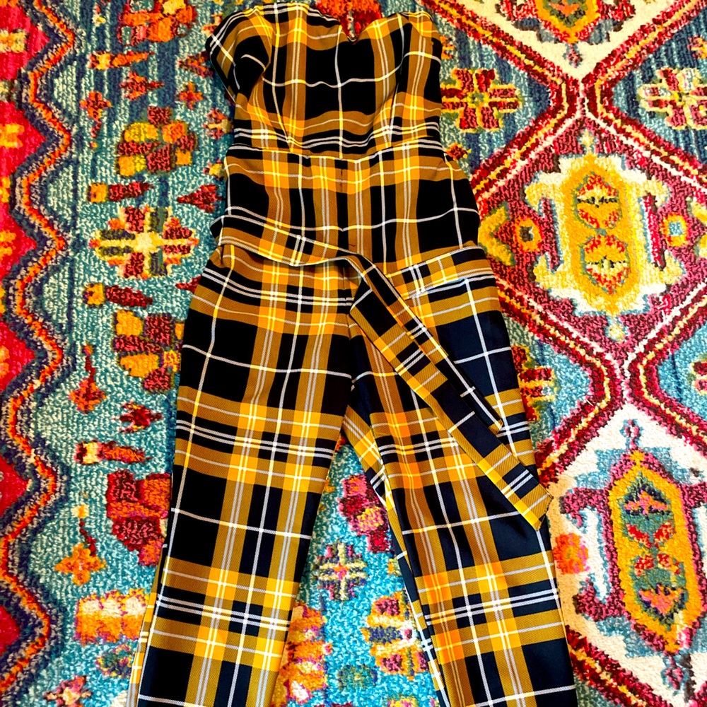 NY&Co. Strapless Jumpsuit w/belt